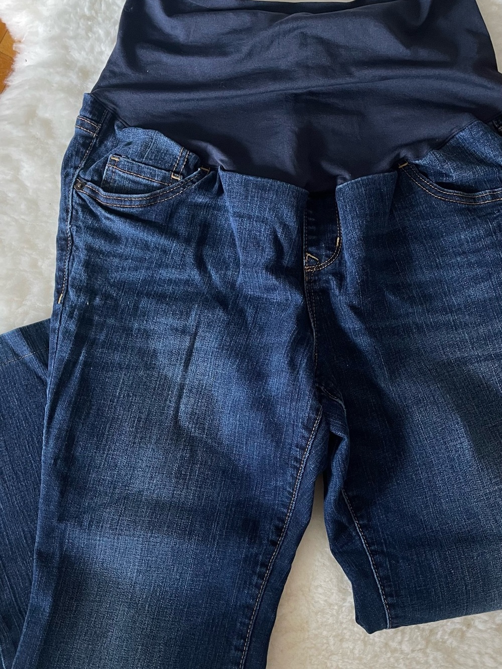 Blue Maternity Jeans - Women/ old navy